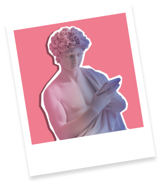 Statue Polaroid